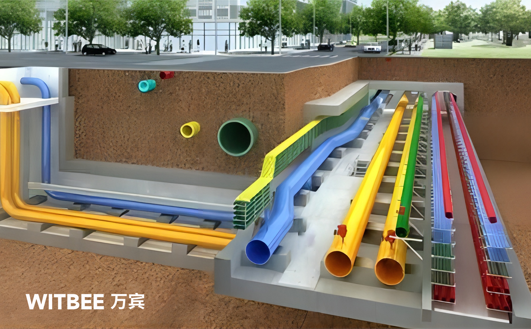 地下綜合管廊監(jiān)測(cè)系統(tǒng)，守護(hù)城市“主動(dòng)脈”(圖2)